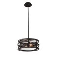 thumbnail image 1 of CWI Lighting 9700P15-2-197 Lustre 2 Lumières avec Finition Brune, 1 of 2