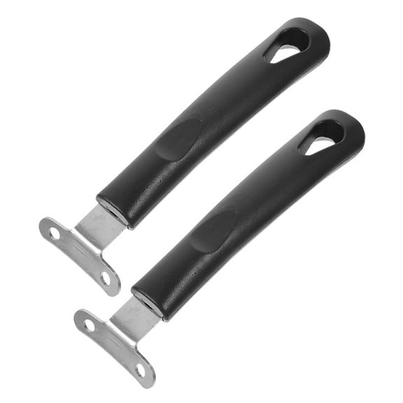 Zehuanyu 2pcs Replaceable Pot Handle Fry Pan Handle Stainless Steel Frying Pan Handle Cookware Handle