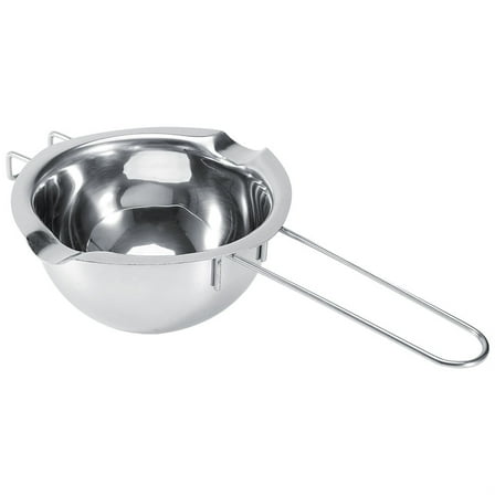 Stainless Steel Chocolate Butter Melting Pots Universal Double Boiler Insert Silver Tone