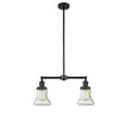 thumbnail image 7 of Innovations Lighting 209 Bellmont Bellmont 2 Light 21" Wide Linear Chandelier / Semi-Flush, 7 of 7