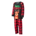 thumbnail image 3 of Holiday Christmas Family Pajamas Matching Set Moose Xmas Pjs for Couples and Kids Baby Sleepwear, 3 of 10