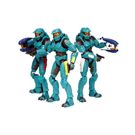 Halo 2 Action Figures Series 7 Cyan Spartan Sub Standard - halo spartan ii roblox