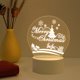 thumbnail image 5 of Lámpara de Mesa Xihbxyly con Luz Ambiental para Mesita de Noche Regalo de Navidad, 5 of 6