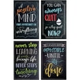 thumbnail image 6 of Juvale 20-Pack 13x19 in Motivational Classroom Posters - Chalkboard-Style Wall Decor, Classroom Decor, Bulletin Board Decorations, School Supplies for Teachers, Growth Mindset Posters, 6 of 9