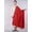 Biking Red, variant on Ram Prayer Shawl with Zari Thread Embroidery – Snow White