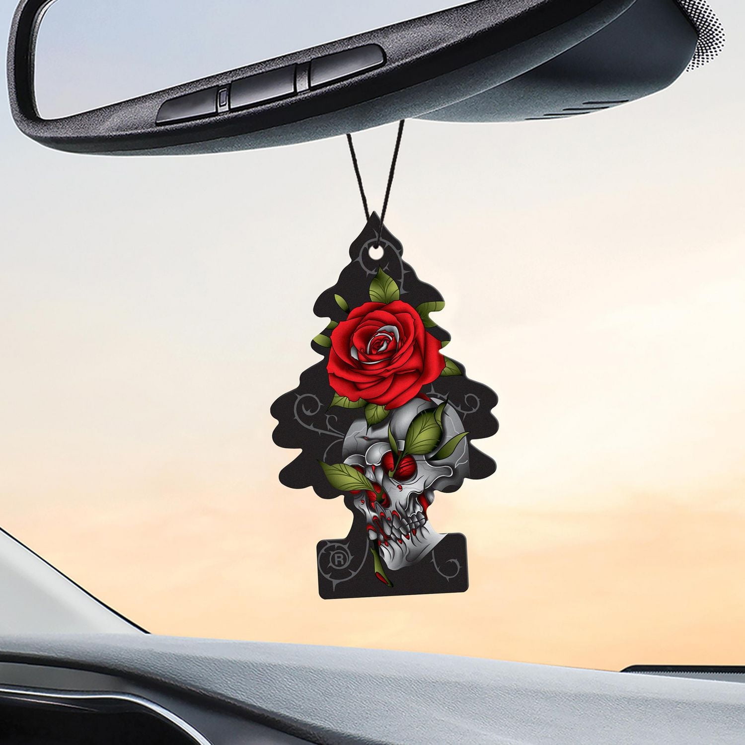 LITTLE TREES air freshener Rose Thorn 6-Pack, LT Rose Thorn 6-Pack