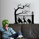 thumbnail image 4 of Etiqueta de del para la etiqueta engomada decorativa autoadhesiva de Halloween del club Soledad Pegatina de pared de PVC Negro, 4 of 10