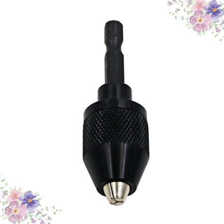 CATIEBYE Catiebye Keyless Drill Chuck Black for Impact Driver Practical and Durable