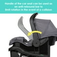 thumbnail image 5 of Baby Trend Venture 4-Wheel Stroller Travel System - Desert Grey - Grey, 5 of 14