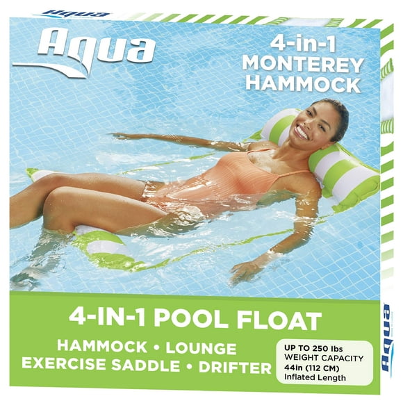 Hamaca inflable Pool Float Aqua Monterey 4 en 1