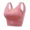 Pink, variant on U-Shaped Women's Seamless Yoga Bra D Letter Push Up Sports Top Shockproof Crop Top Anti-sweat Fitness Underwear All-Match Vest
