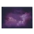 thumbnail image 1 of Nebula Cutting Board, Cosmic Image of Stars in the Celestial Night Sky with Clouds Image, Decorative Tempered Glass Cutting and Serving Board, Large Size, Indigo Magenta, by Ambesonne, 1 of 1