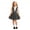 Grey, variant on Uniform Skirts For Girls School Casual Wear Toddler Kids Pinafore Pleated Skirt With Adjustable Straps Comfortable Everyday Outfit 2-9 Years