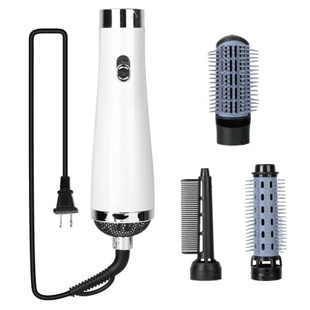 iMountek 3 In 1 Hot Air Brush One-Step Hair Dryer Comb White