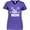 Purple, variant on Inktastic Mothers Day Cat Mom Women's V-Neck T-Shirt
