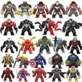 thumbnail image 1 of 28 Style Anime Figure Wolverine The Thing Spide Building Blocks Rman Thor Toys For Children Boy Girls Christmas Gift, 1 of 4