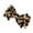 1, variant on Fine Hair Barrettes With Print Pattern Trendy Bowknot Claw Clip Ponytail Holder For Big and High Buns Styling