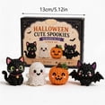 thumbnail image 4 of Halloween Ghost Mini Beaded Ornament Kit, Complete DIY Craft Tool Set, Spooky Handmade Decor for Holiday Scene and Indoor Tabletop Layout, 4 of 8