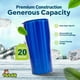 thumbnail image 5 of Vaso Silver Buffalo de doble pared, acero inoxidable 18/8, 590 ml, 5 of 9