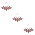 thumbnail image 4 of Shengyu Durable Halloween Bat Decor Hanging - Easy To Install Widely Used Stained Glass Suncatcher Practical A 3Set, 4 of 6
