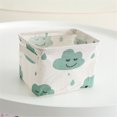 thumbnail image 2 of Laundry Bag Waterproof Clothes Organizer Box Cloth Cargo Holder bag multi-purpose organizer box Portable Multi-Purpose Storage Box, Green Cloud, 2 of 6