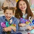 thumbnail image 6 of Furby Furblets Ray-Vee Electronica Mini Electronic Plush Toy for Girls & Boys, School Backpack Charms, 6+, 6 of 7