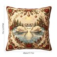 thumbnail image 2 of Christmas 2D Pillow Cover, Xmas Throw Pillow Case, Sofa Bedroom Home Holiday Decor, 17.71 in, 2 of 6