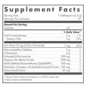 NutriCology Perm A Vite Powder - Gut Health Support - L-Glutamine & Slippery Elm Blend - Intestinal Barrier & Digestive Wellness - Hypoallergenic - 37 Servings - 8.4 oz