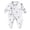 Dark Gray, variant on Organic Cotton Unisex Newborn Baby Sleepers Pajamas Soft Footed Jumpsuit for Infant Boys Girls 0-6 Months