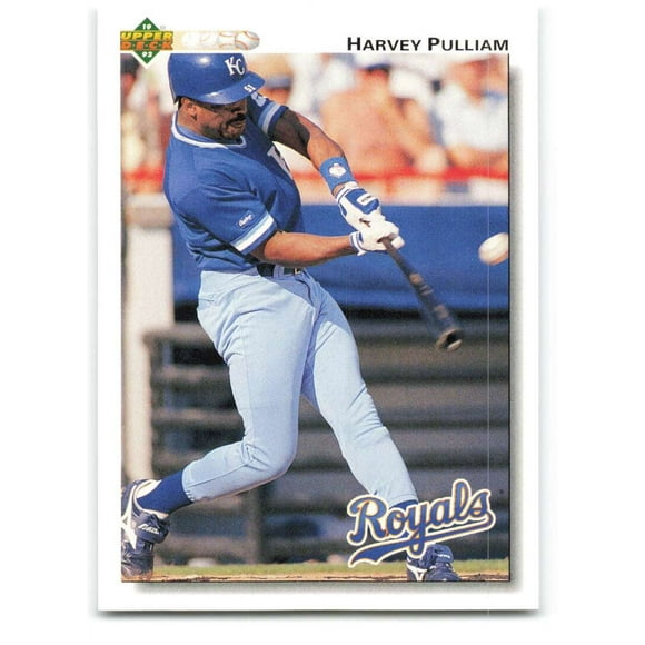 1992 Upper Deck #457 Harvey Pulliam  Kansas City Royals