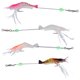 thumbnail image 1 of Señuelos luminosos para camarones, 4 piezas de 6,5 g, cebos de pesca suaves para camarones, señuelos para camarones con ganchos de respuesta rápida Jadeshay A, 1 of 8