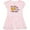 Ballerina Pink, variant on Inktastic Valentine's Day You Stole a Pizza of My Heart Girls Toddler Dress