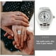 thumbnail image 3 of 1 reloj de dedo para mujer, informal, de cuarzo, con anillo., 3 of 5