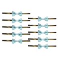thumbnail image 4 of MasteelfCA 20pcs Tie Ribbon Dot Bow for Candy Bag Steel Baking Packing Dessert Sealing Ties(Sky Blue), 4 of 7