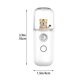 thumbnail image 2 of Atomizador de pulverización de vaporización mini facial humectante portátil con carga, vaporizador mini humidificador portátil para uso en viaje, blanco, 2 of 9