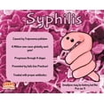 thumbnail image 4 of Juguete de peluche con microbios gigantes, viruela, ITS, ETS, chistes médicos, regalos, 4 of 9