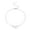 A1, variant on Ins Fashion Silver Color Double Heart Anklet for Women Bling Hollow Out Love WY4-A1