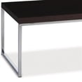 thumbnail image 2 of Wall Street Espresso Coffee Wood Table and Metal Chrome Legs, 2 of 9