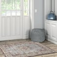 thumbnail image 3 of Linon Home Décor Washable Lennox Area Rug or Runner Collection, Pale Blue and Ivory, 3' x 5', 3 of 8