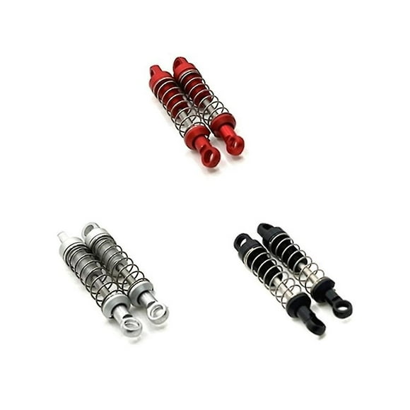 Mn78 Metal Front And Rear Damper For Mn78 Mn-78 Mn 78 1/12 Rc Car Upgrades Parts Accessories,black