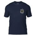 thumbnail image 2 of USMC MCRD Parris Island 3rd Battalion Tee Navy LG, 2 of 2