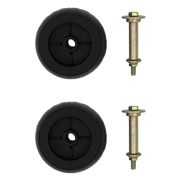 Set of 103-3168 Anti Scalp Deck Wheel Kit with Bolt & Hardware Fits Exmark Mowers