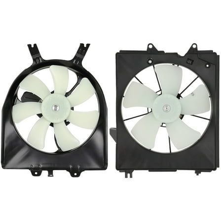 SCITOO 610850 620-244 Cooling Fan 600850,6019138,Radiator Cooling Fan Assembly Fit for 2005-2010 for Honda for Odyssey 3.5L