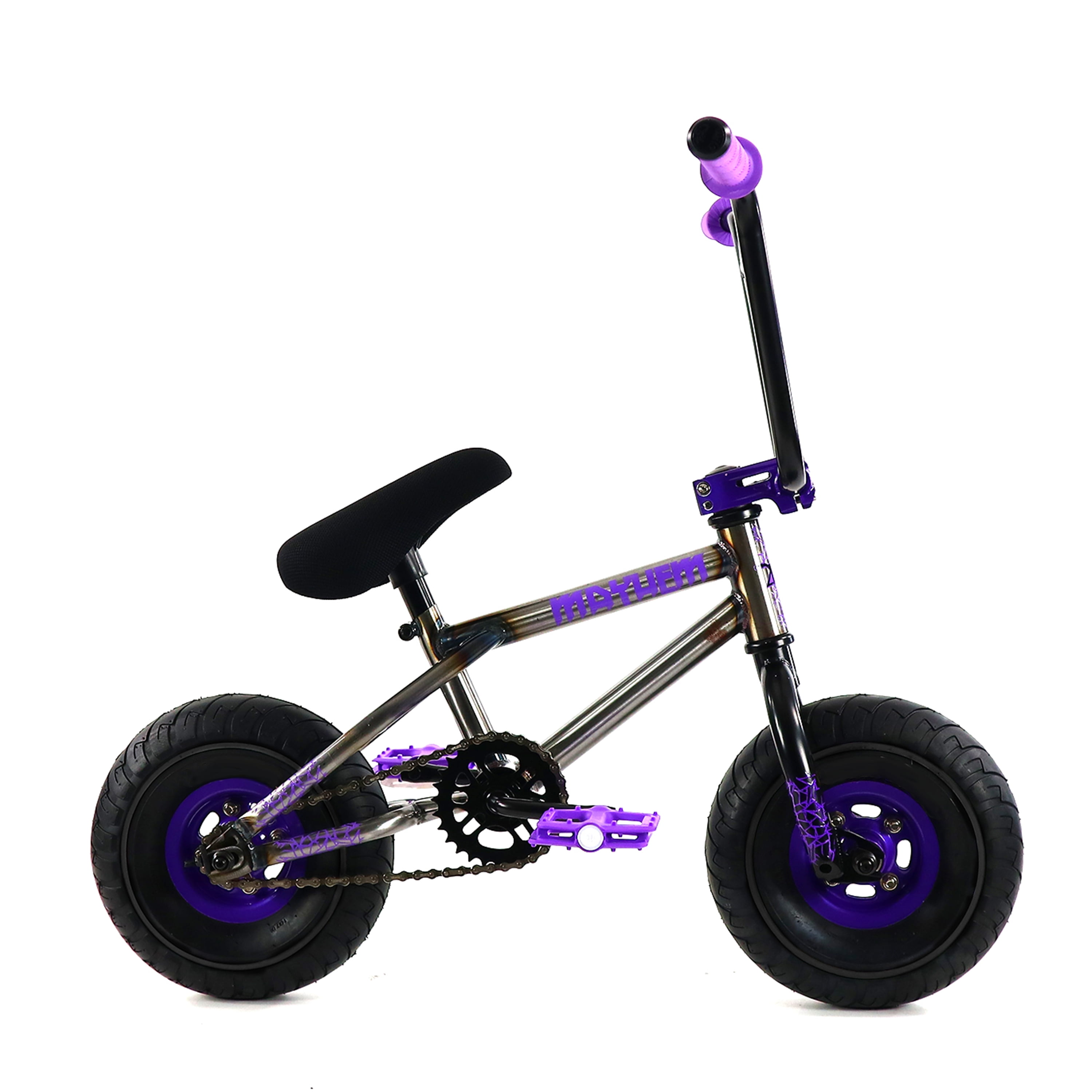 Mayhem Mini BMX Bike, Fat Tire Riot Rikochet, 10
