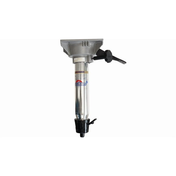Springfield Marine Boat Seat Pedestal 1600607-L Taper-Lock; Fixed Height Pedestal; 13 Inch Post Height; 2-3/8 Inch Post Diameter; Anodized; Aluminum; ABYC Code H-31 AD; With Seat Mount