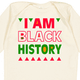 thumbnail image 4 of Inktastic I Am Black History Boys or Girls Long Sleeve Baby Bodysuit, 4 of 5