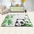 thumbnail image 1 of XMXY Panda Bamboo Bear Area Rugs Doormat Outdoor Entrance, Facecloth Non-slip Floor Mat Rug for Living Room Kitchen Sink Area Indoor,72"x48", 1 of 9