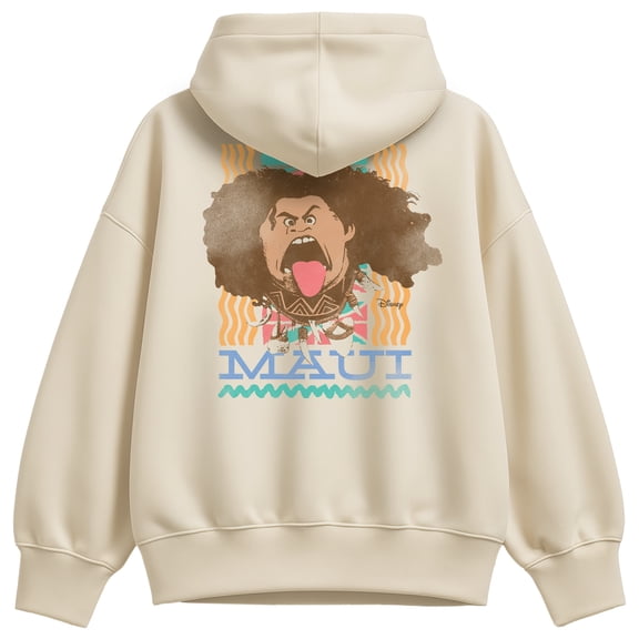 Moana - Maui Whetero - Women's Oversized Fleece Hoodie Sweatshirt