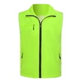thumbnail image 2 of purcolt Women's Lightweight Softshell Vests Multi-Pocket Sleeveless Full-Zip Windproof Waistcoats for Travel Hiking Running Golf, 2 of 6