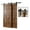 4FT 1210mm, variant on I-Shaped 4-9.6FT Bypass Sliding Barn Door Hardware Track Bent Hanger System ,Smooth Sliding